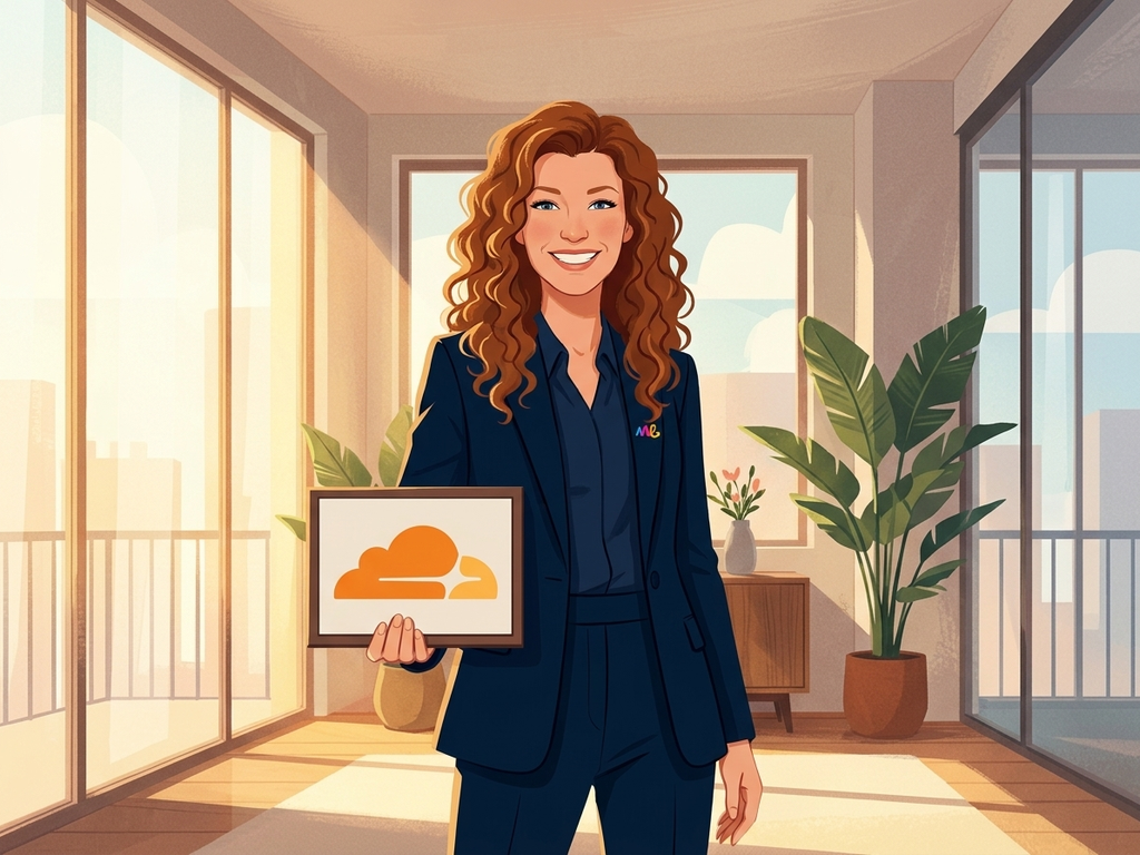 Cloudflare logo for the Cloudflare for Startups milestone