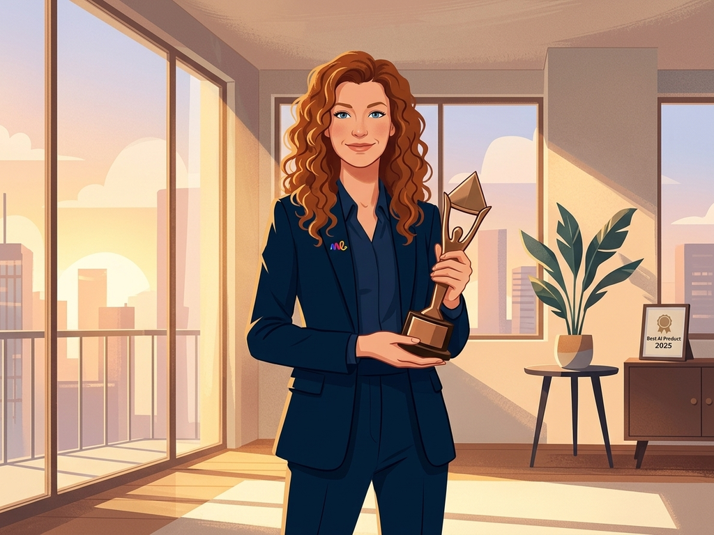 Bronze Stevie award mark for the technology excellence recognition